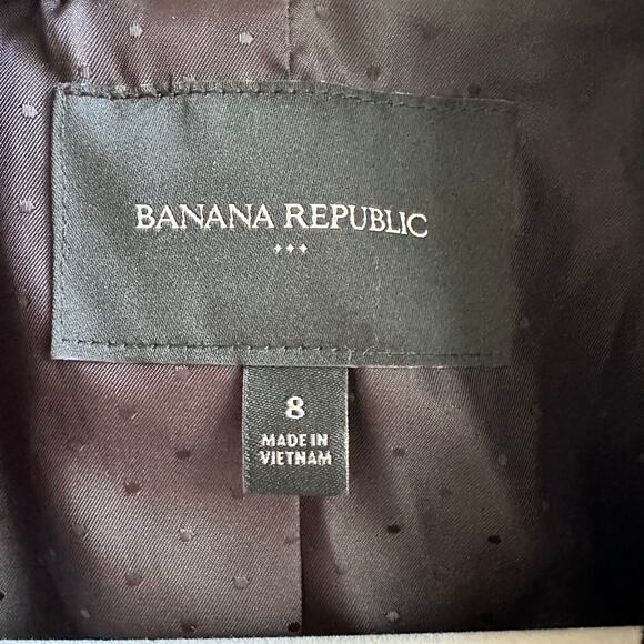 Banana Republic Flannel Icon Blazer Black - Picture 8 of 9